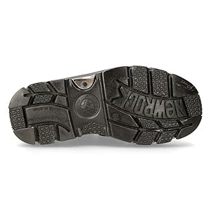 Amazon.com | New Rock Ankle Boots M-215-S6 Unisex Metallic